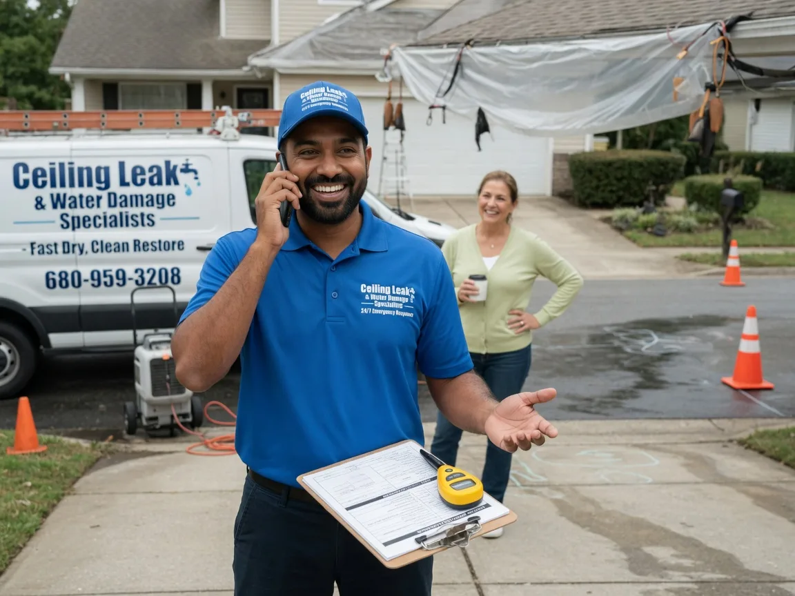 Ceiling Leak Cleanup Sonyea, NY FAQs